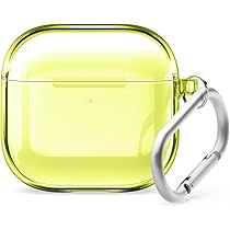 Amazon.co.jp: 【elago】 AirPods 4 対応 ケース 透明 クリア カバー